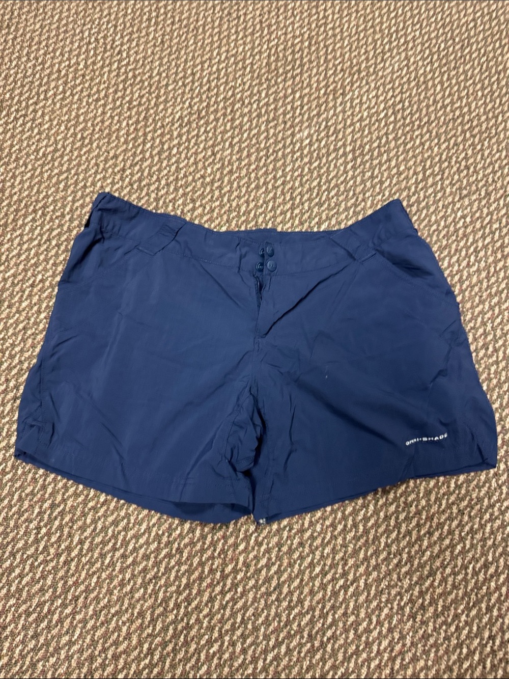 Columbia Navy Blue Women's Athletic Shorts